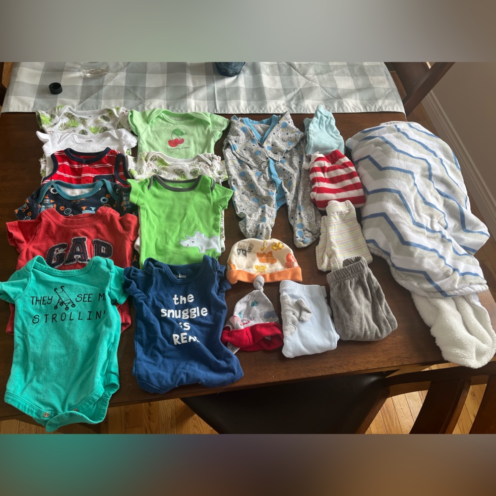 Boy baby bundle (19 items )